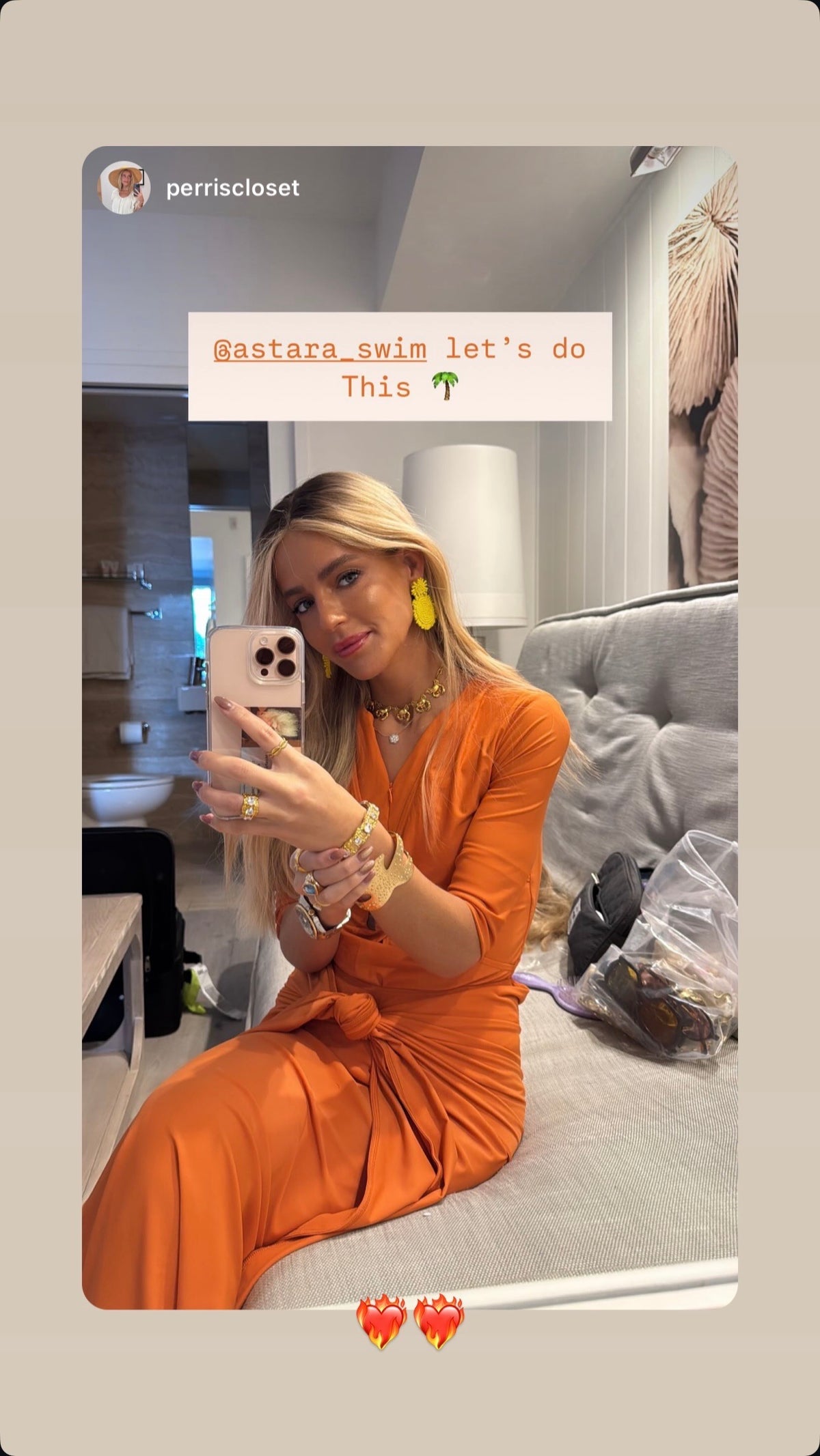 The Saint-Tropez - Burnt Orange